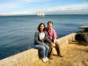Elaine and I on Angel Island